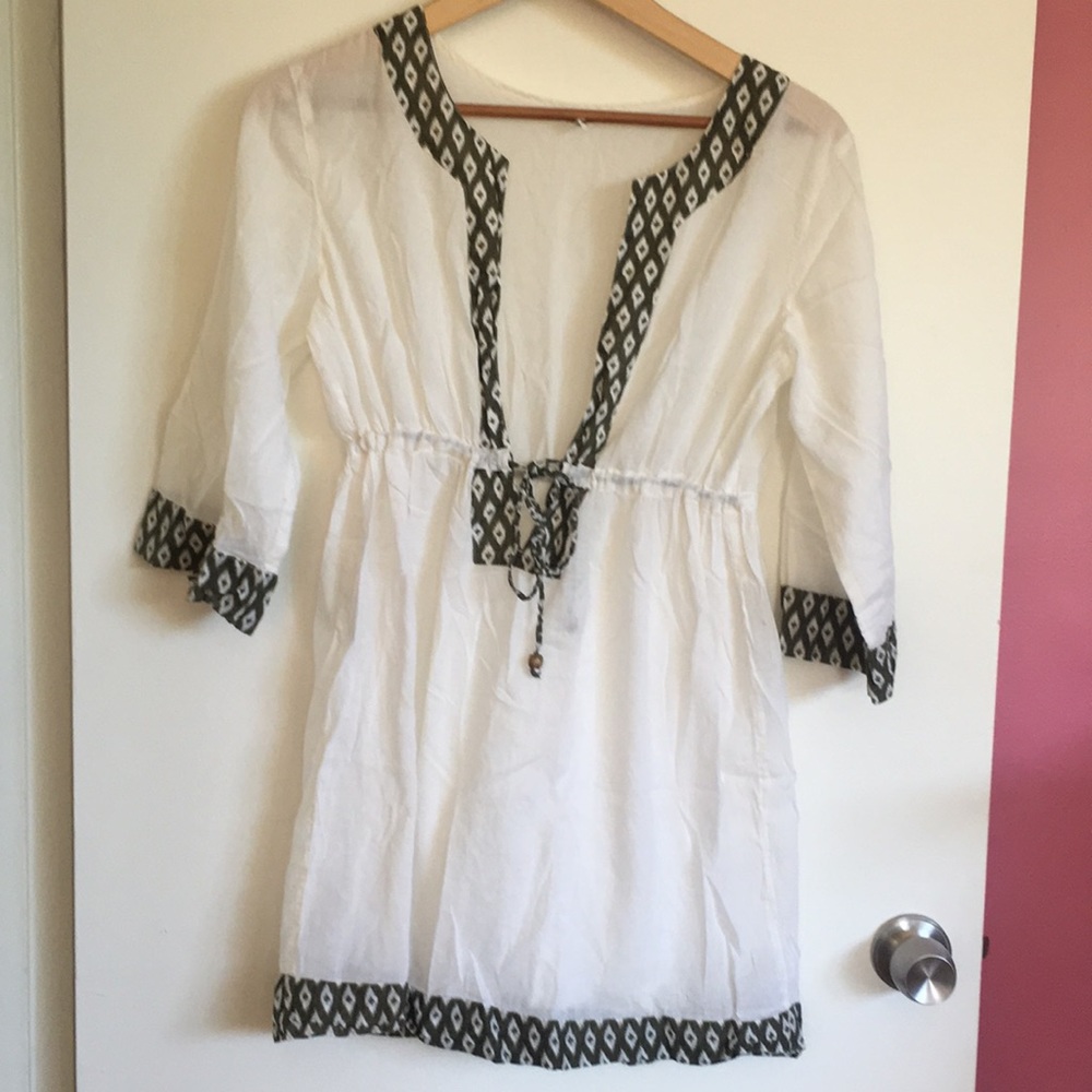 Boho Beach cover up.
